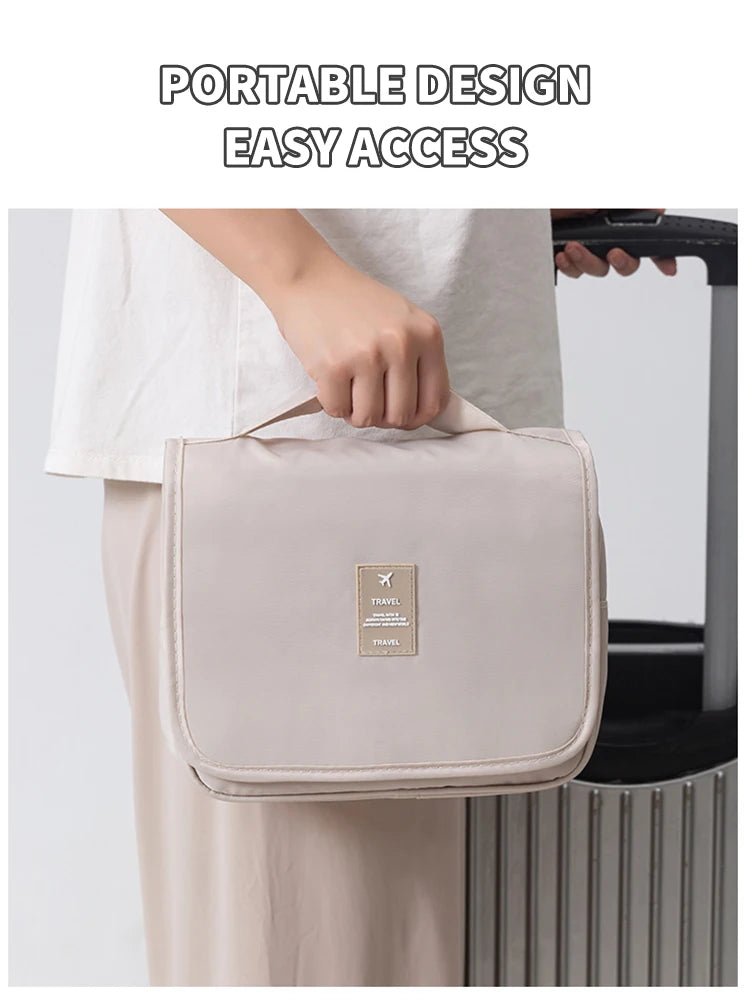 Multifunctional Travel Makeup Bag with Large Capacity - Smarsty