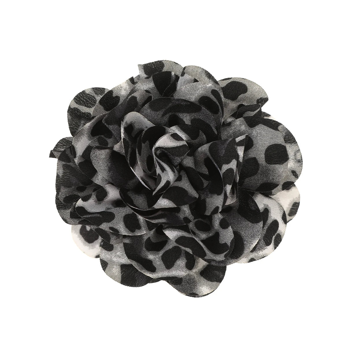 Leopard Print Hair Claw For Women Secure Vintage Hold - Smarsty