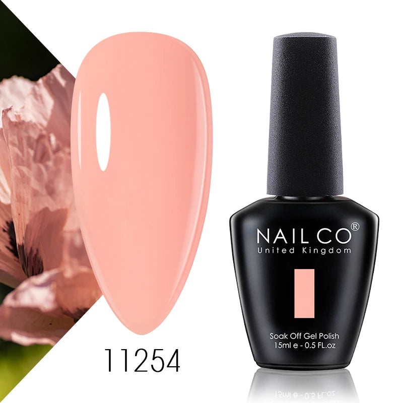 NAILCO 15ml Gel Top Coat and Base Coat for Long-Lasting Shine - Smarsty