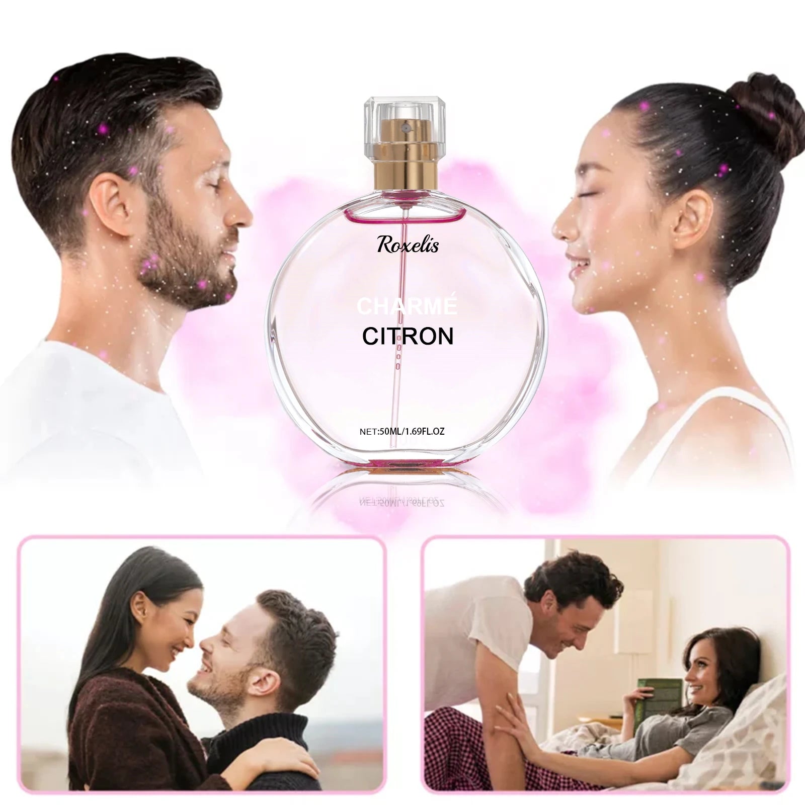 Women's Perfume - Elegant Charming Floral Scent Long Lasting Fresh Mild Non-Irritating, Subtle Fragrance for Dating & Daily Wear