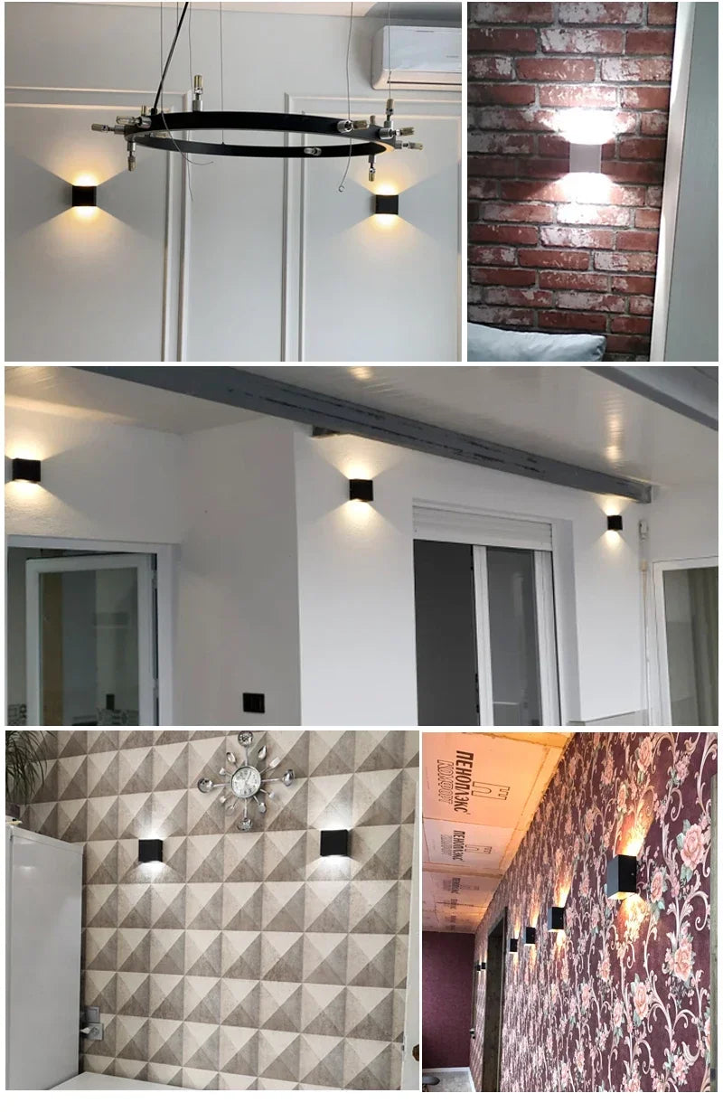 LED Wall Mounted Touch Control Dimming Lamps - Smarsty
