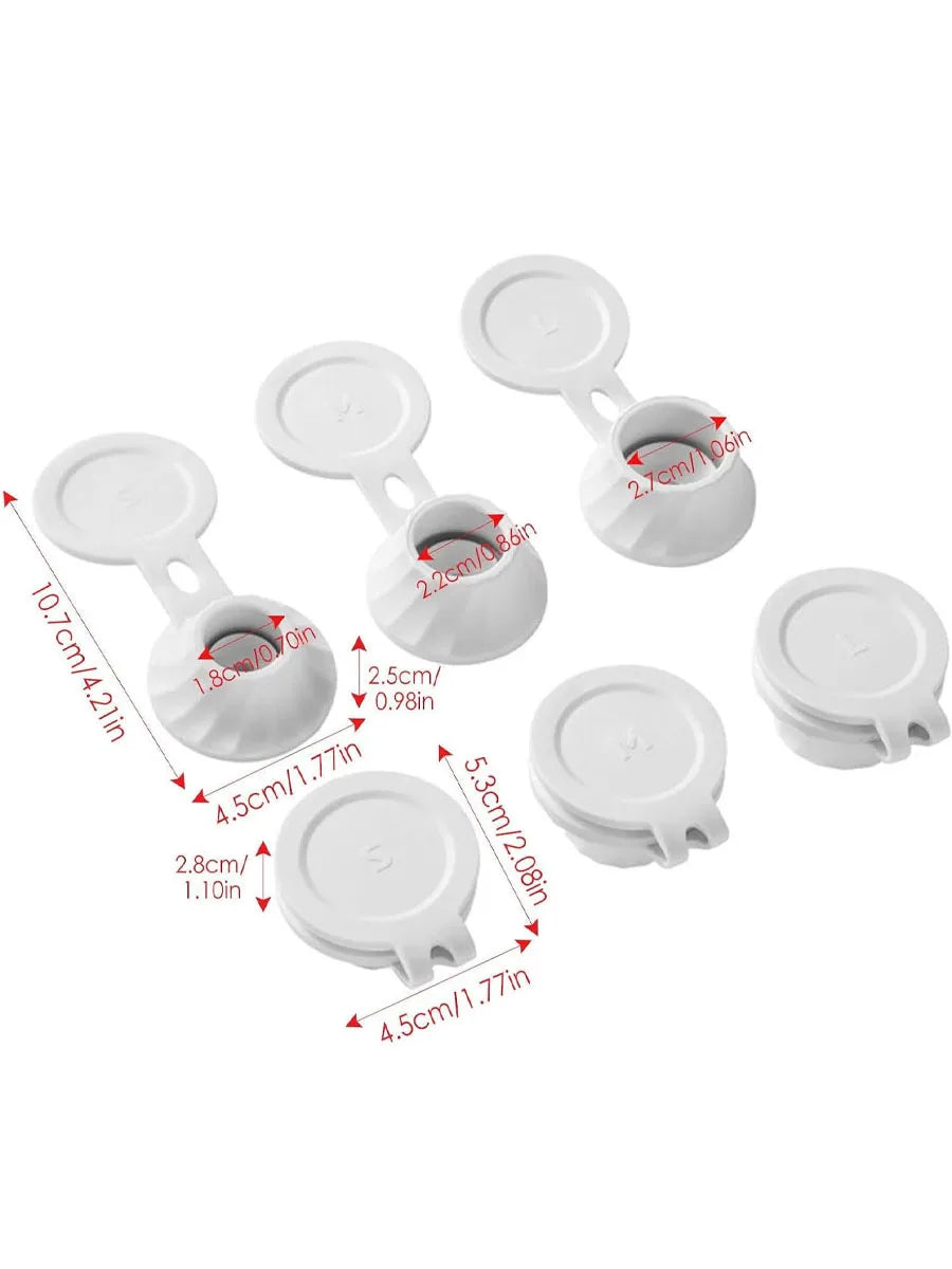Inverted Bottle Caps for Smooth Liquid Transfer - Smarsty