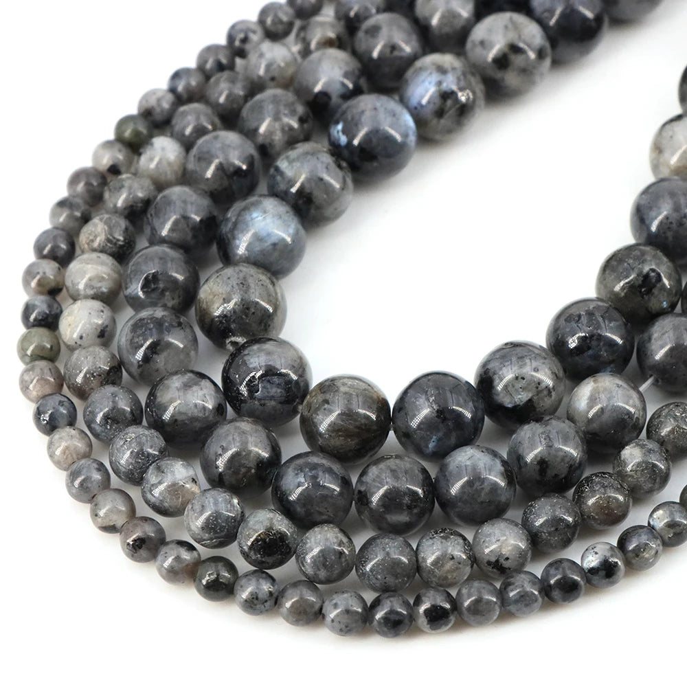 Natural Stone Beads Blue Tiger Eye Crystal Amethyst Rose Quartz Gemstone Bead for Jewelry Making Bracelet Necklace 4/6/8/10MM - Smarsty