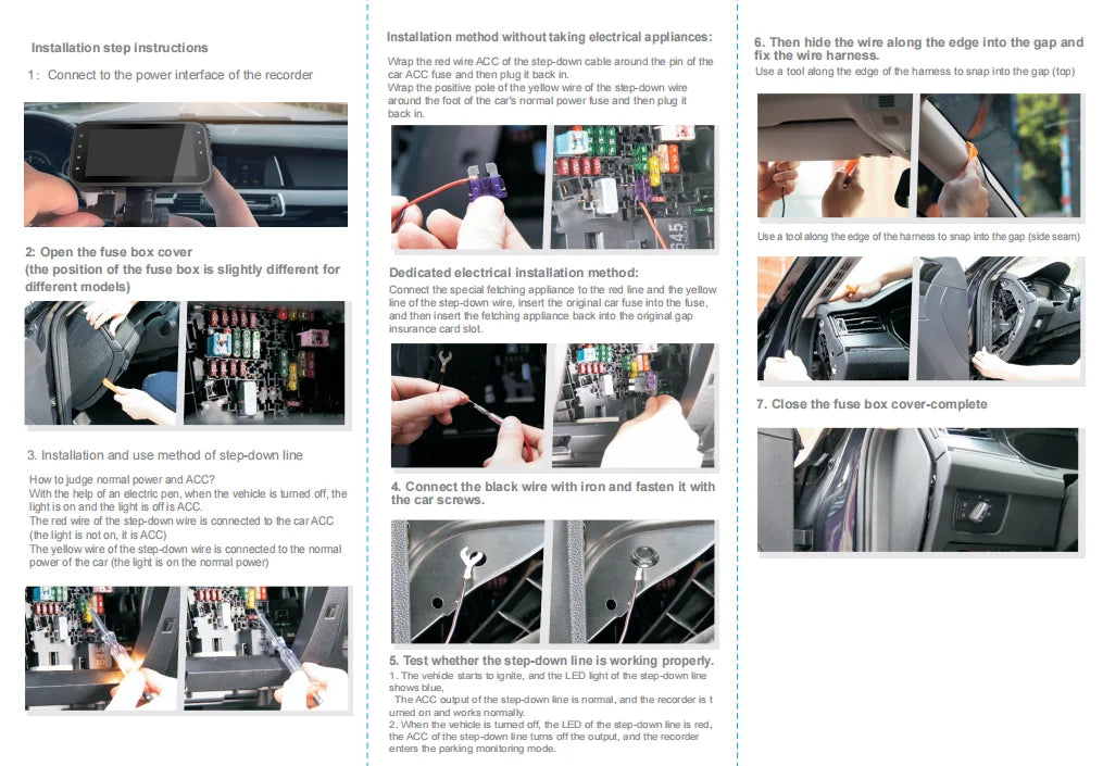 4Channel WiFi Dash Cam Night Vision With Loop Recording - Smarsty