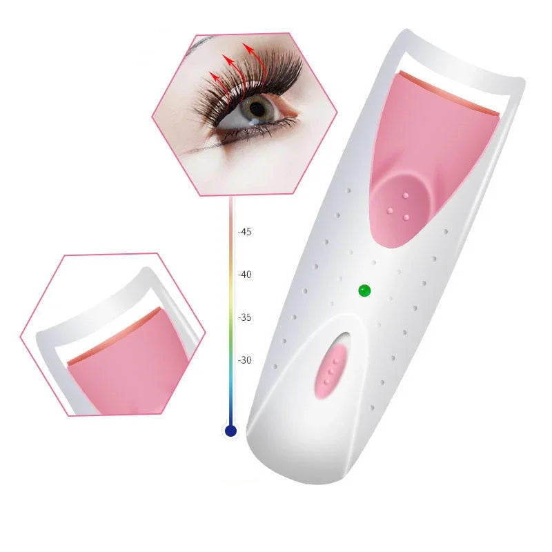 Electric Heated Eyelash Curler for Long Lasting Curls - Smarsty