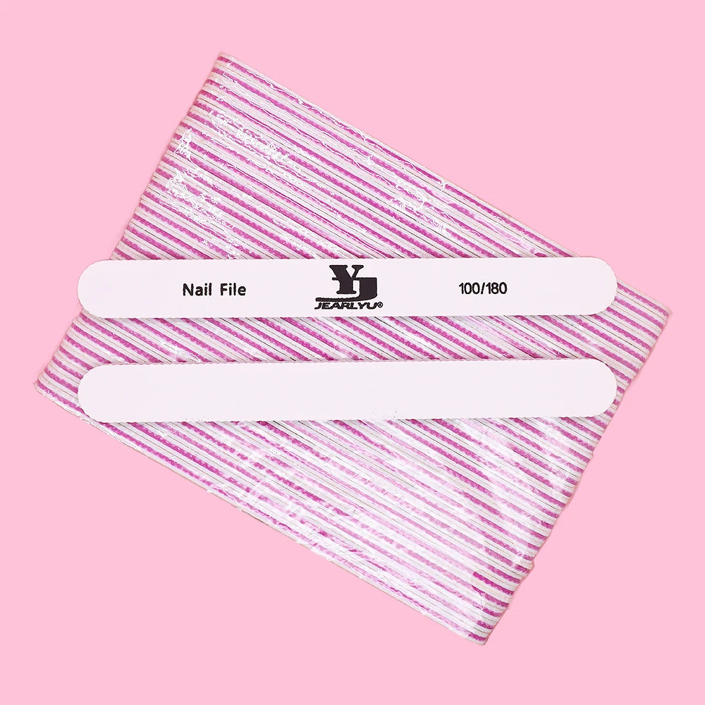 Professional Nail File Set with 5 Colors and Multiple Grits - Smarsty