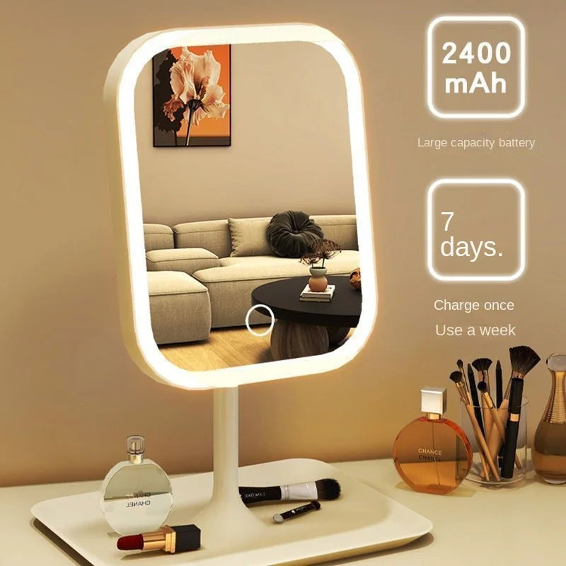 Niche Modern LED Makeup Mirror with Three Color Light - Smarsty