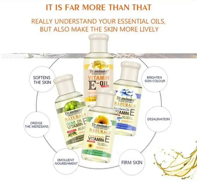 Vitamin E Face Essence Oil for Brightening and Pore Minimizing - Smarsty