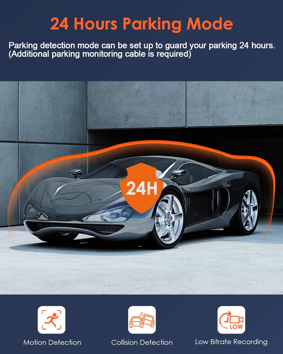 Dash Cam W/ IR Night Vision Loop Recording & 2" IPS Screen 1080P 3 Camera , DVR recorder, video recorder, Vehicle DVR - Smarsty