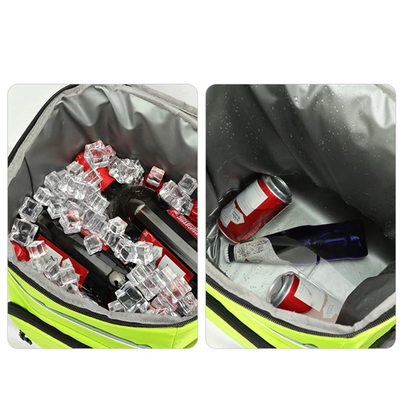 Refrigerator Bags Soft Insulated Cooler Backpack Thermal Isothermal Fridge Travel Outdoor Beach Ice Beer Backpack 30L - Smarsty