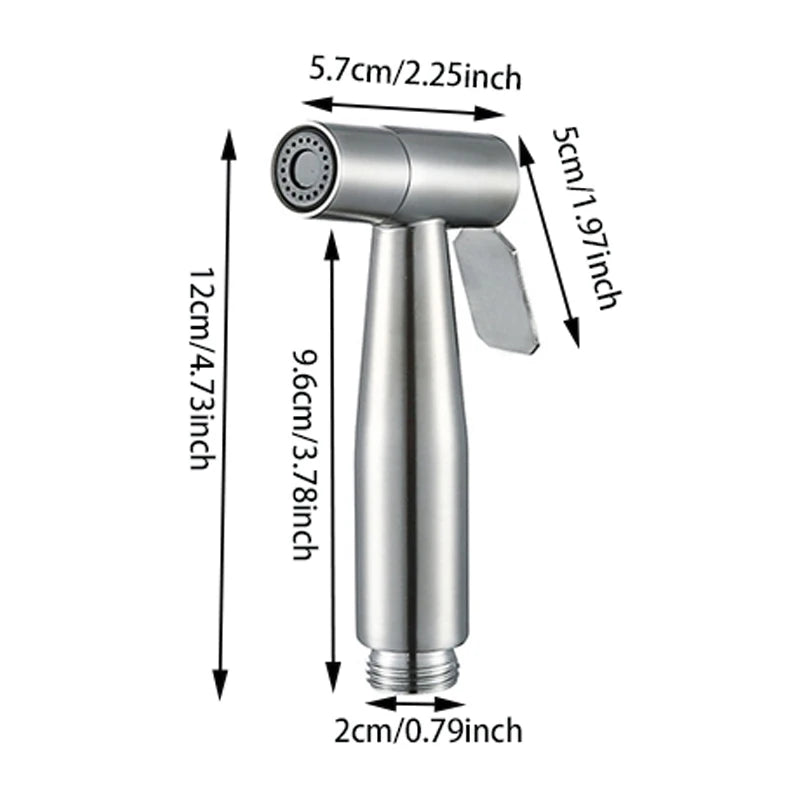 Baokemo Stainless Steel Portable Toilet Spray Gun - Smarsty
