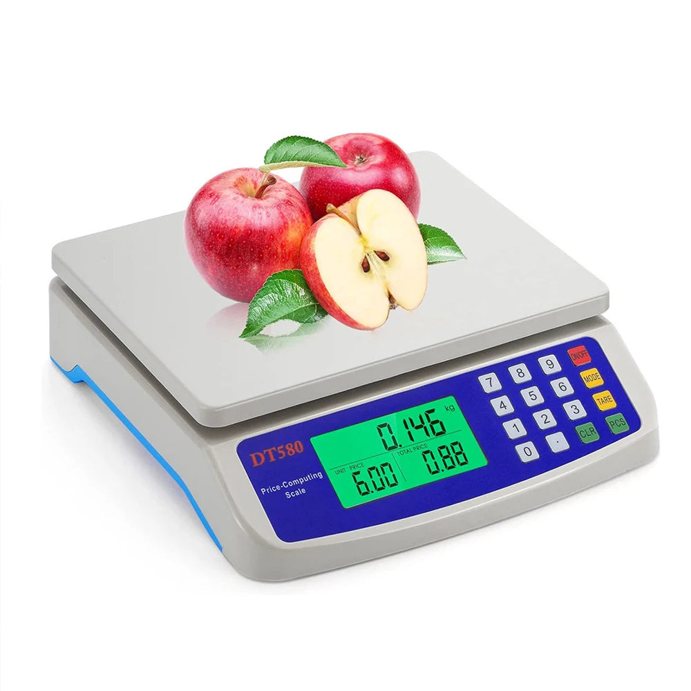 Electronic Scale 30KG /1G High-Precision LCD Digital Scale Kitchen Weighing Platform Scale Rechargeable /Battery Food Scales