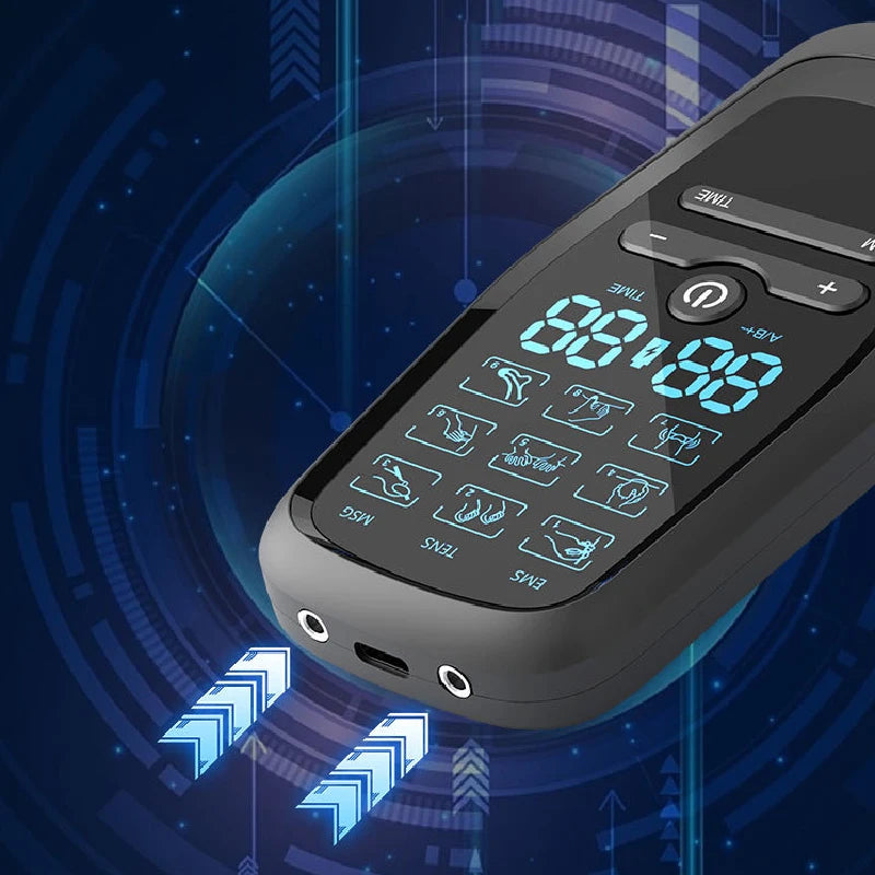 Electric EMS Muscle Stimulator with Built-in Battery - Smarsty