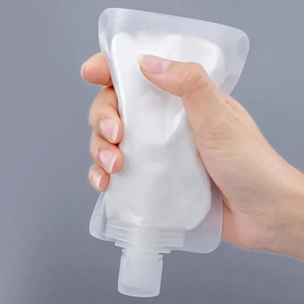 Travel Size Leak Proof Squeeze Pouches for Cosmetics - Smarsty