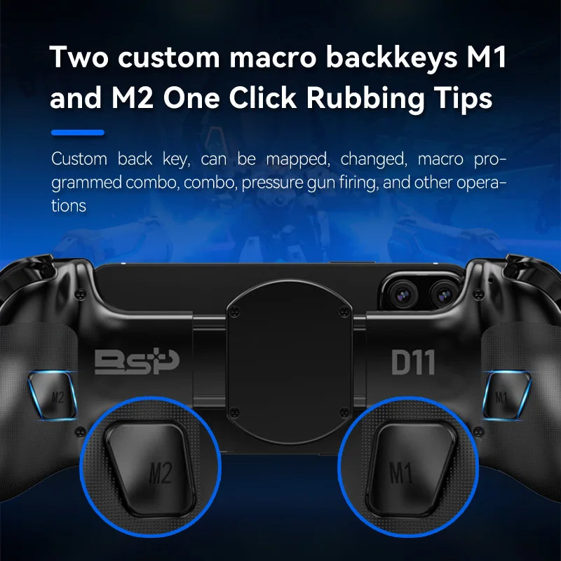 Telescopic Wireless Gamepad Controller for Switch and Mobile Gaming - Smarsty