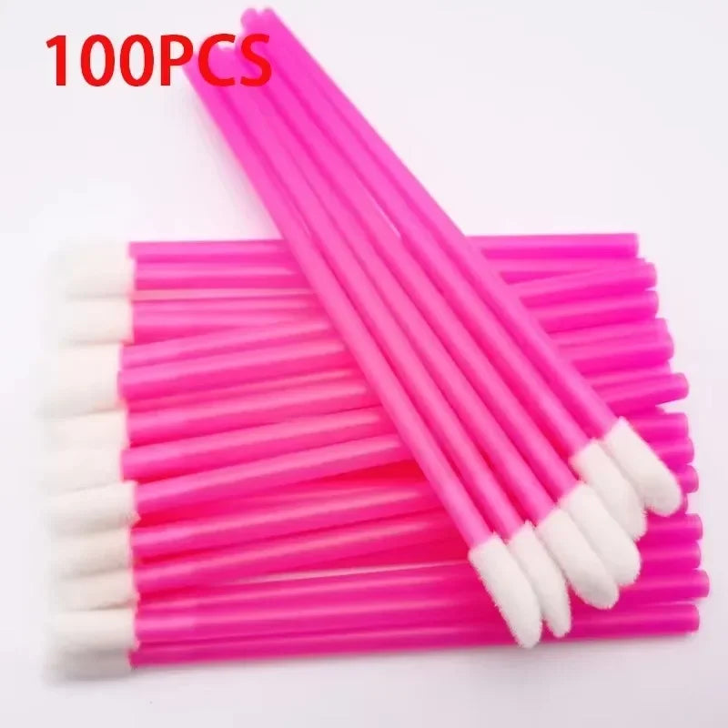 100PCS Disposable Lip Brushes for Effortless Makeup Application - Smarsty