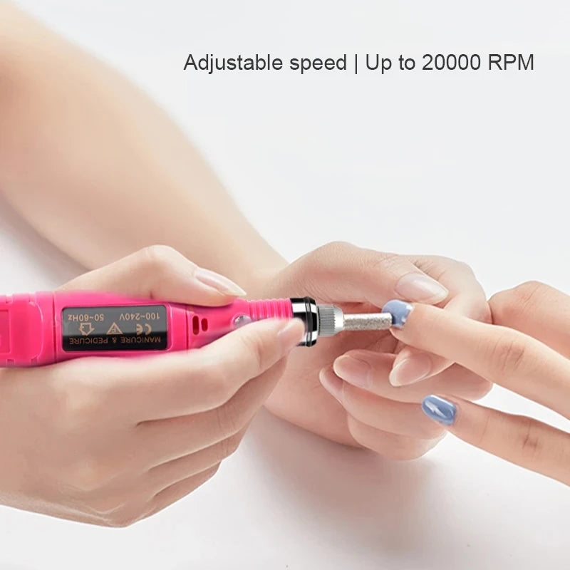 Gel Nail Polish Kit With UV Lamp And Drill - Smarsty