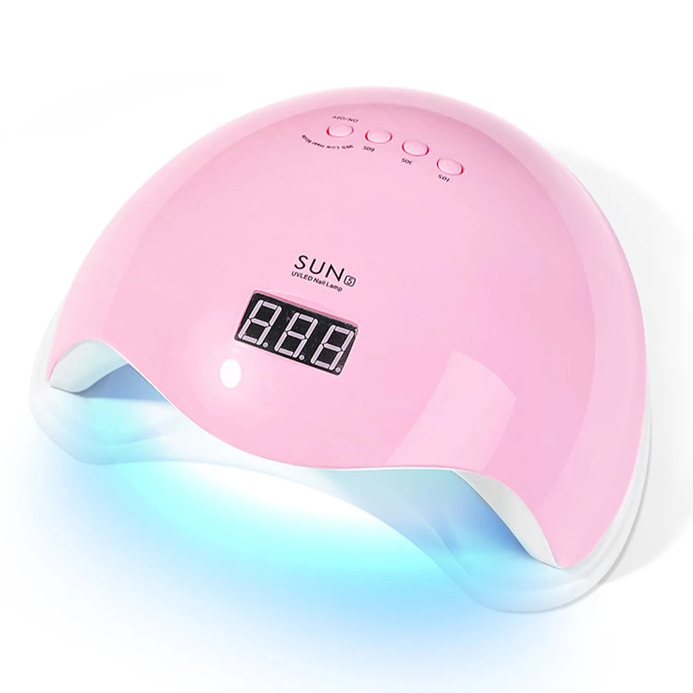 YIKOOLIN UV LED Nail Lamp 48W Fast Drying Solution - Smarsty