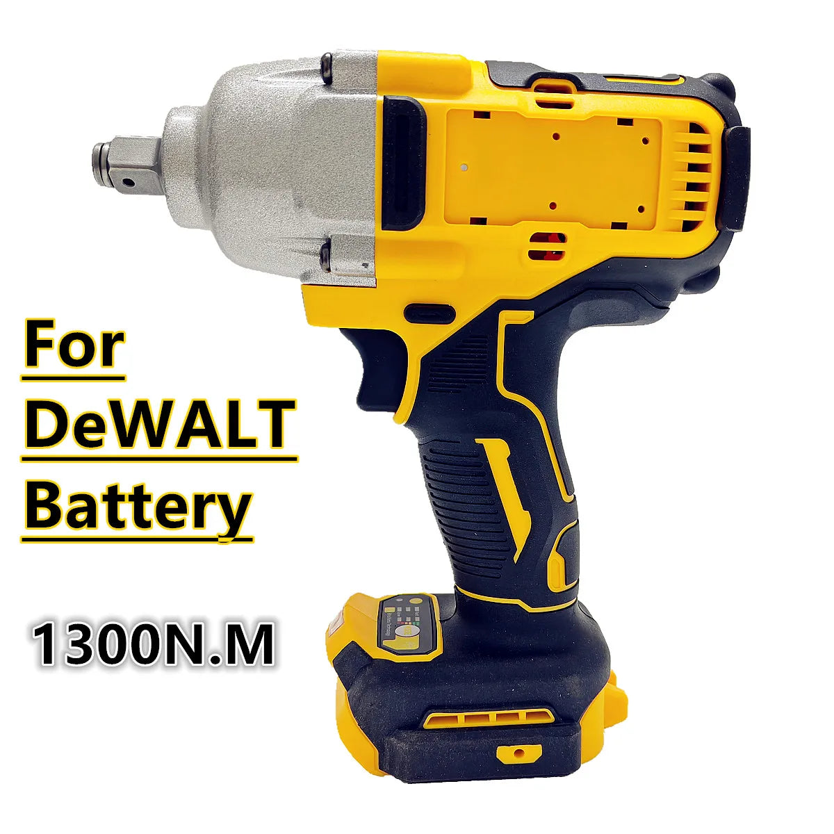 High Torque Brushless Impact Wrench for DeWALT 20V Batteries - Smarsty