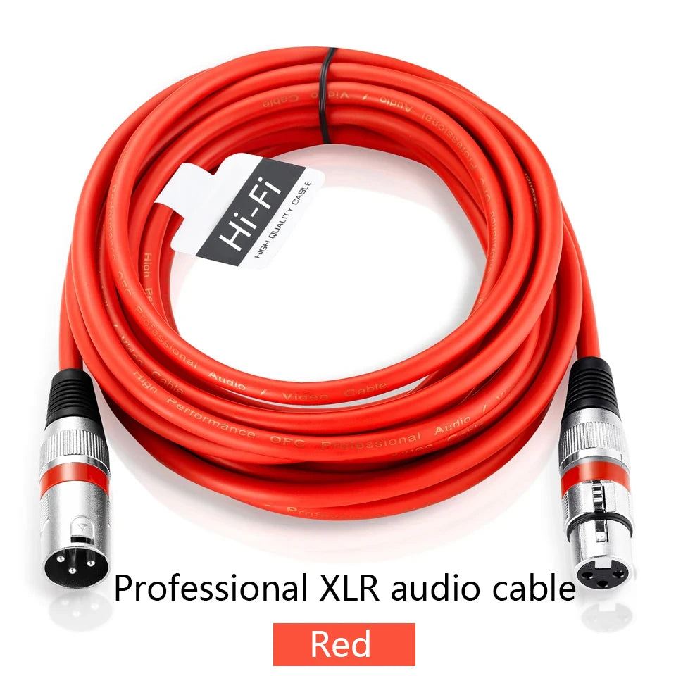 XLR Male to Female Microphone Extension Cable - Smarsty