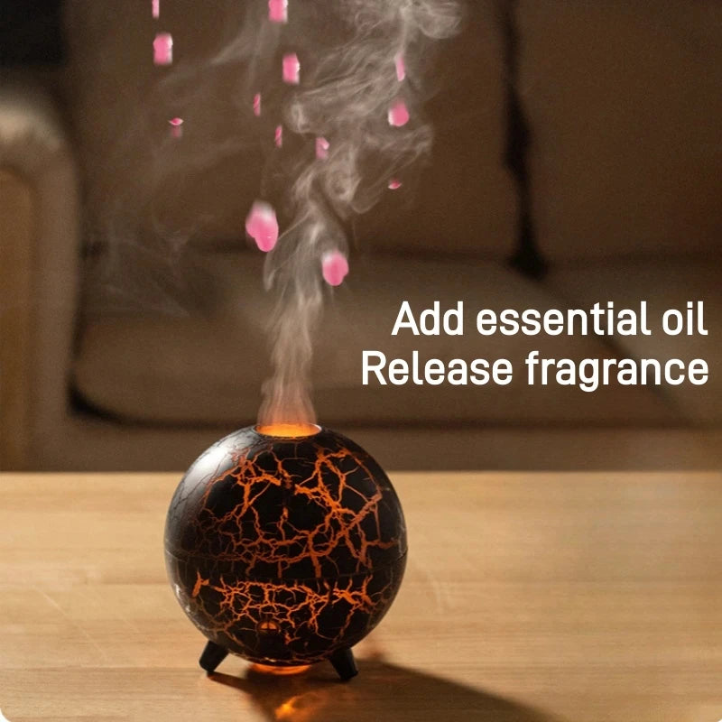 Colorful Atmosphere Lamp USB Humidifier with Essential Oil Diffuser - Smarsty