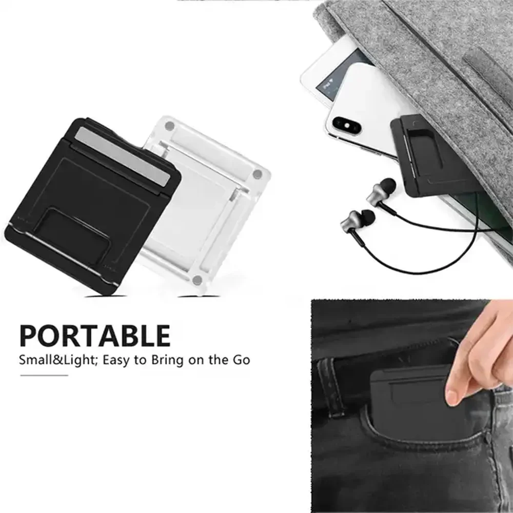 Adjustable Folding Desktop Phone Holder Stand For Tablet - Smarsty