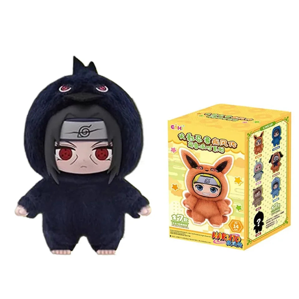 EAKI Naruto Blind Box Shippuden Party Series Uzumaki Stuffed Plush Figure Bag Pendant Ornament Doll Toy Collection Birthday Gift - Smarsty