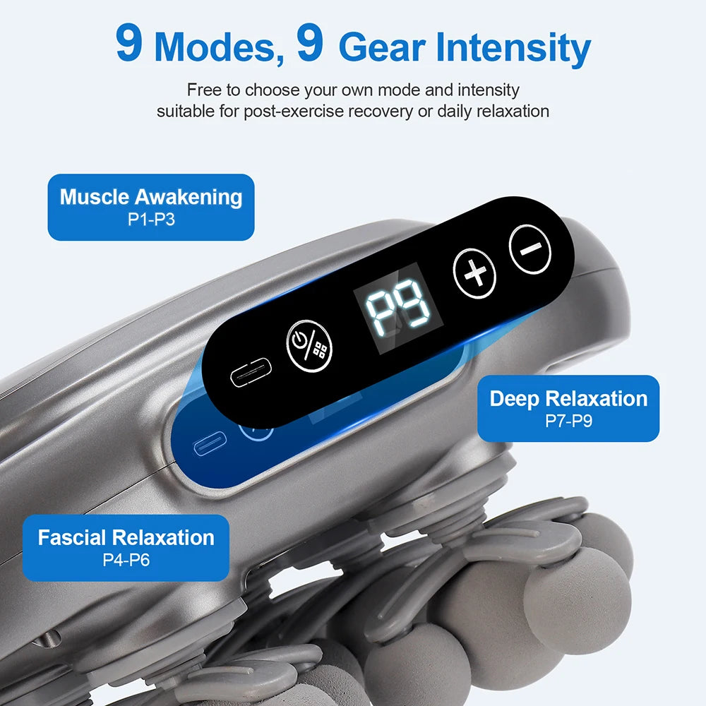 High-Frequency Vibration Body Massage Gun for Muscle Relief - Smarsty