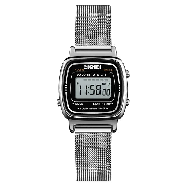 SKMEI 1901 Luxury Waterproof Digital Women's Watch - Smarsty
