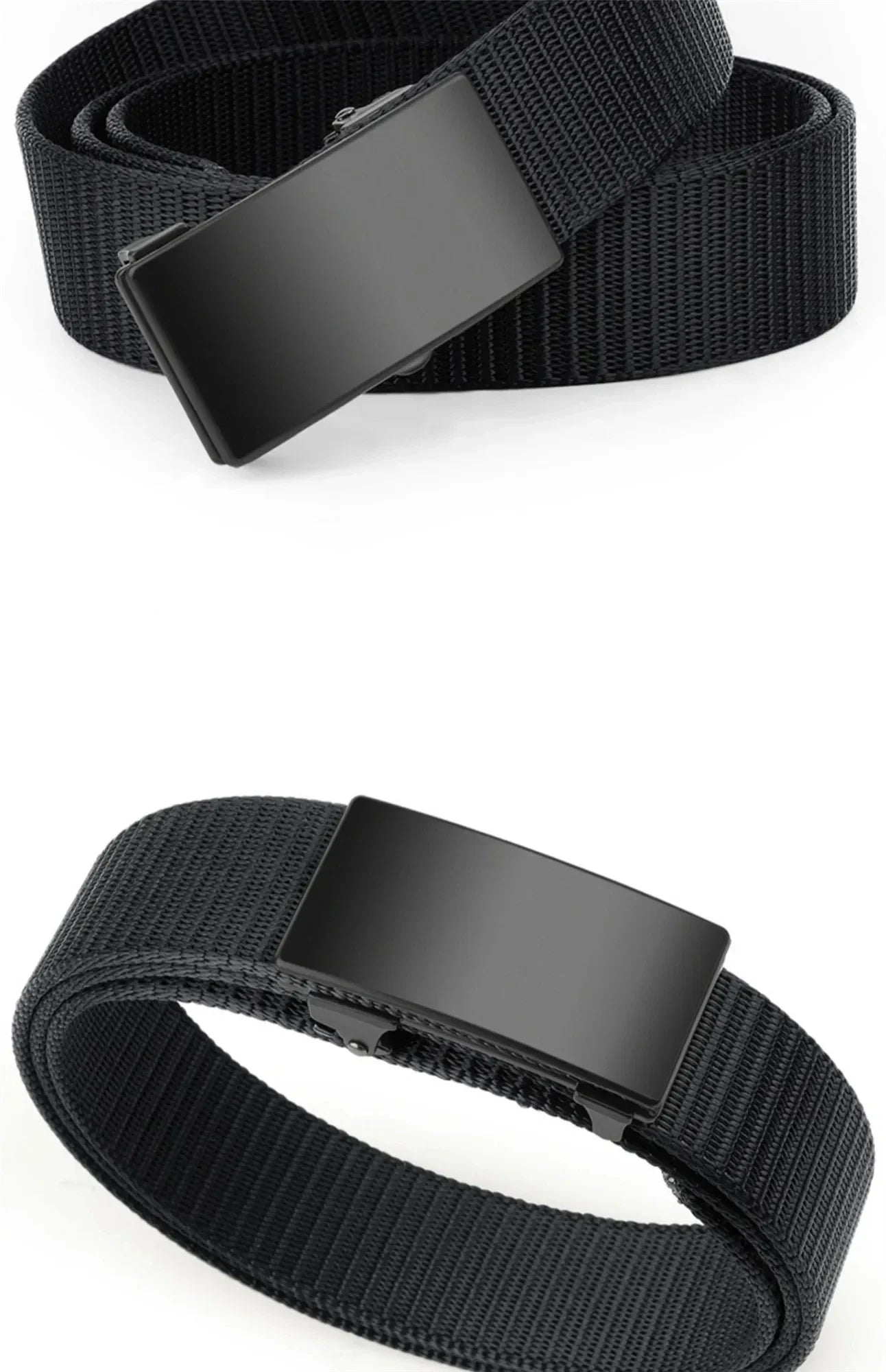 Men's Quick Release Canvas Belt Durable Outdoor Sports - Smarsty