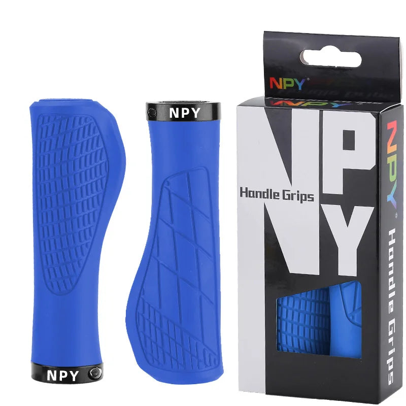 Bicycle Handlebar Grip Lock On Mountain Bike Grip Soft Rubber MTB Cuffs 22.2mm Bicycle Handle Cover Non-slip Bike Handles - Smarsty