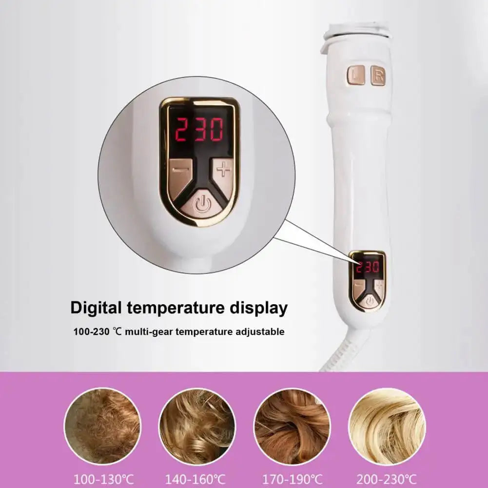 Automatic 28mm Hair Curling Wand for Professional Waves - Smarsty