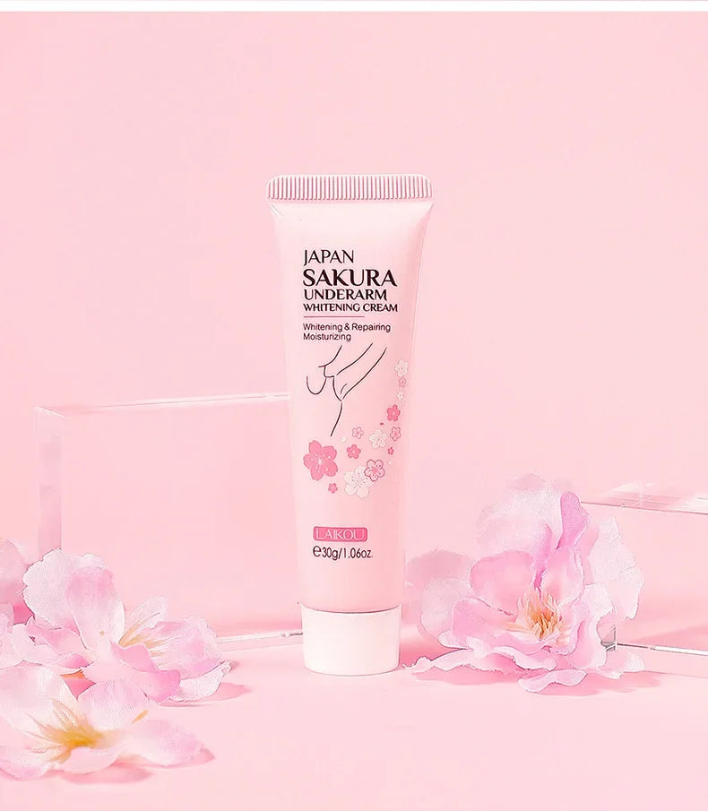 Laikou Sakura Underarm Cream for Skin Brightening - Smarsty