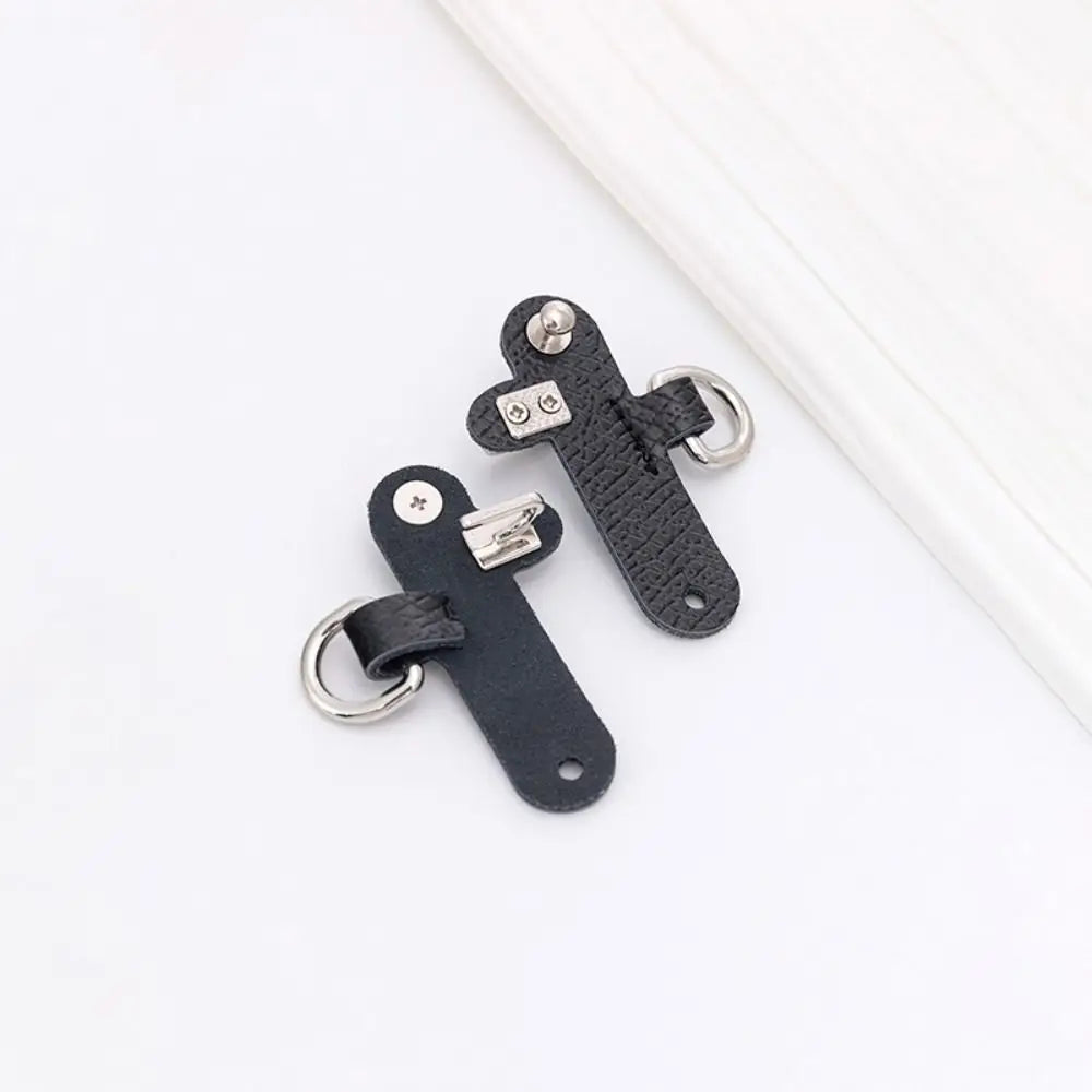 Handbag Transformation Accessories for Longchamp Mini Bag Strap Punch-free Genuine Leather Shoulder Strap Conversion Hang Buckle
