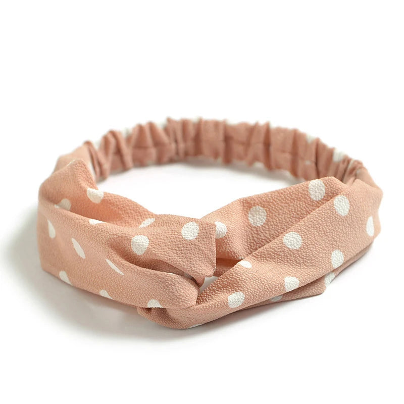 Bohemian Print Cashmere Headbands For Women Vintage Comfort - Smarsty