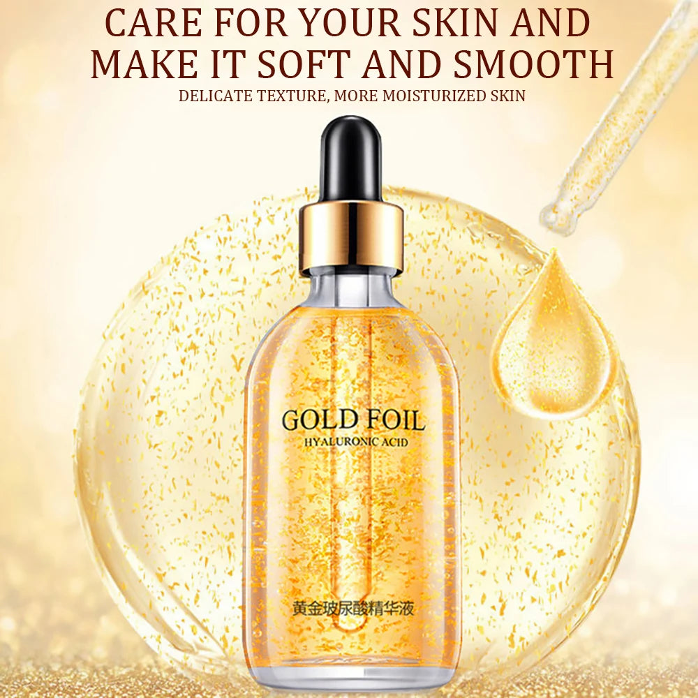 24k Gold Hyaluronic Acid Anti Aging Serum for Youthful Skin - Smarsty