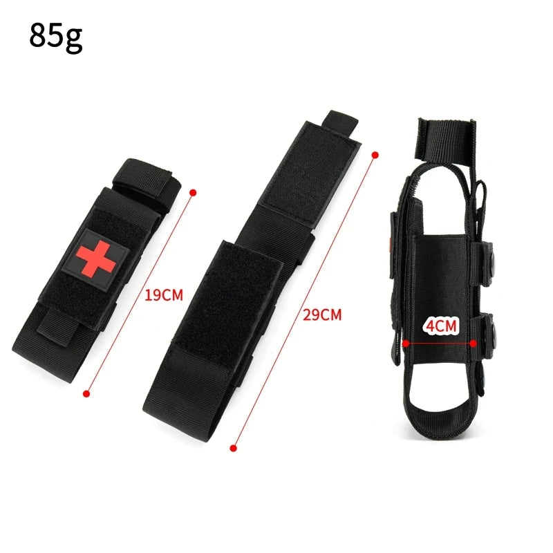 Outdoor camping Explore Military tourniquet Survival Combat tourniquet Spin Medical emergency strap Scissors organizer bag by Smarsty