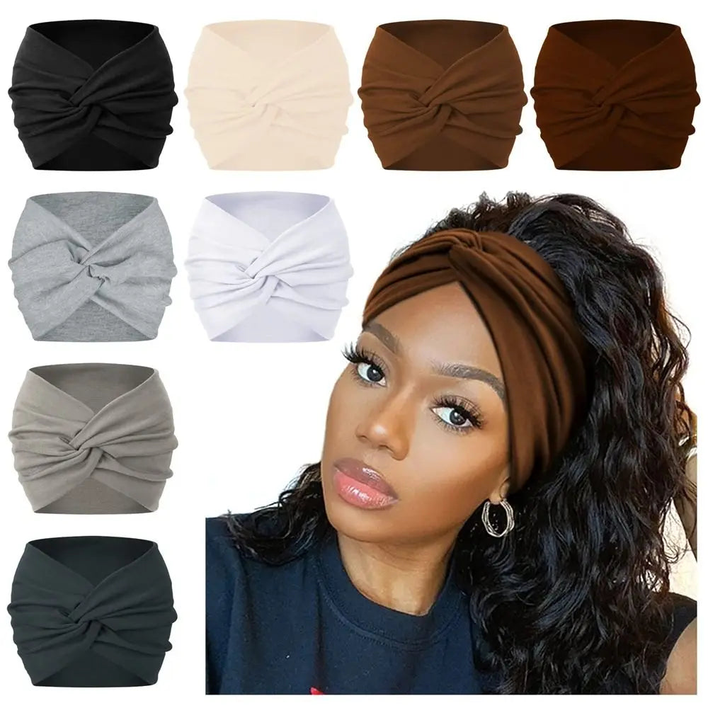 Extra Large Thick Wide Headband Turban Comfortable Fit - Smarsty