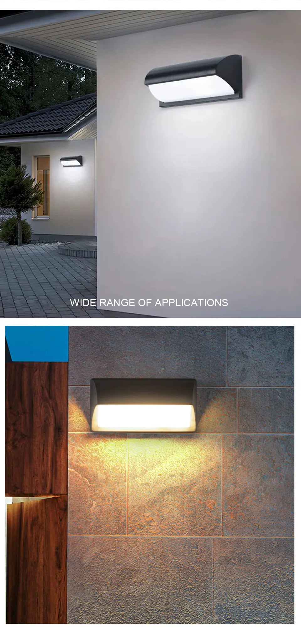 Waterproof LED Outdoor Wall Light with Motion Sensor - Smarsty
