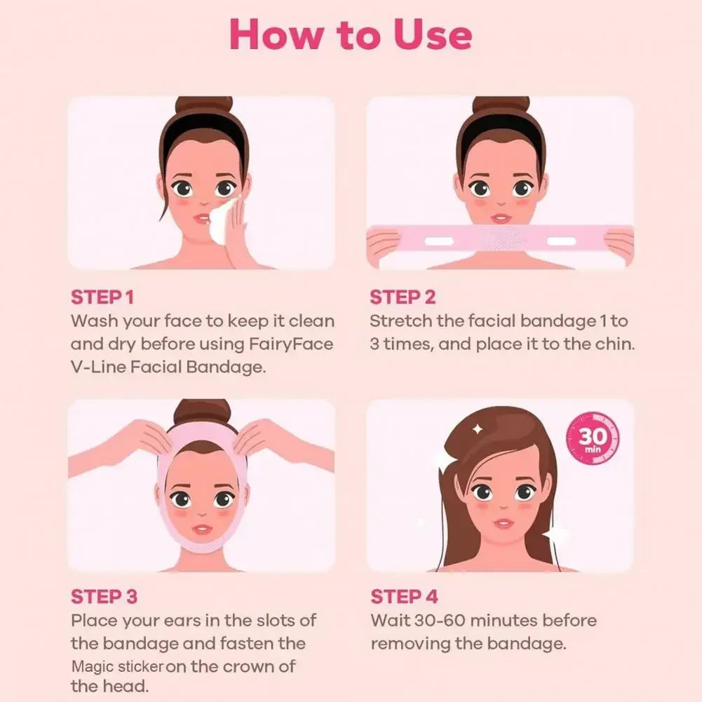 Women Face Slimming Bandage V Line Shaper Belt - Smarsty