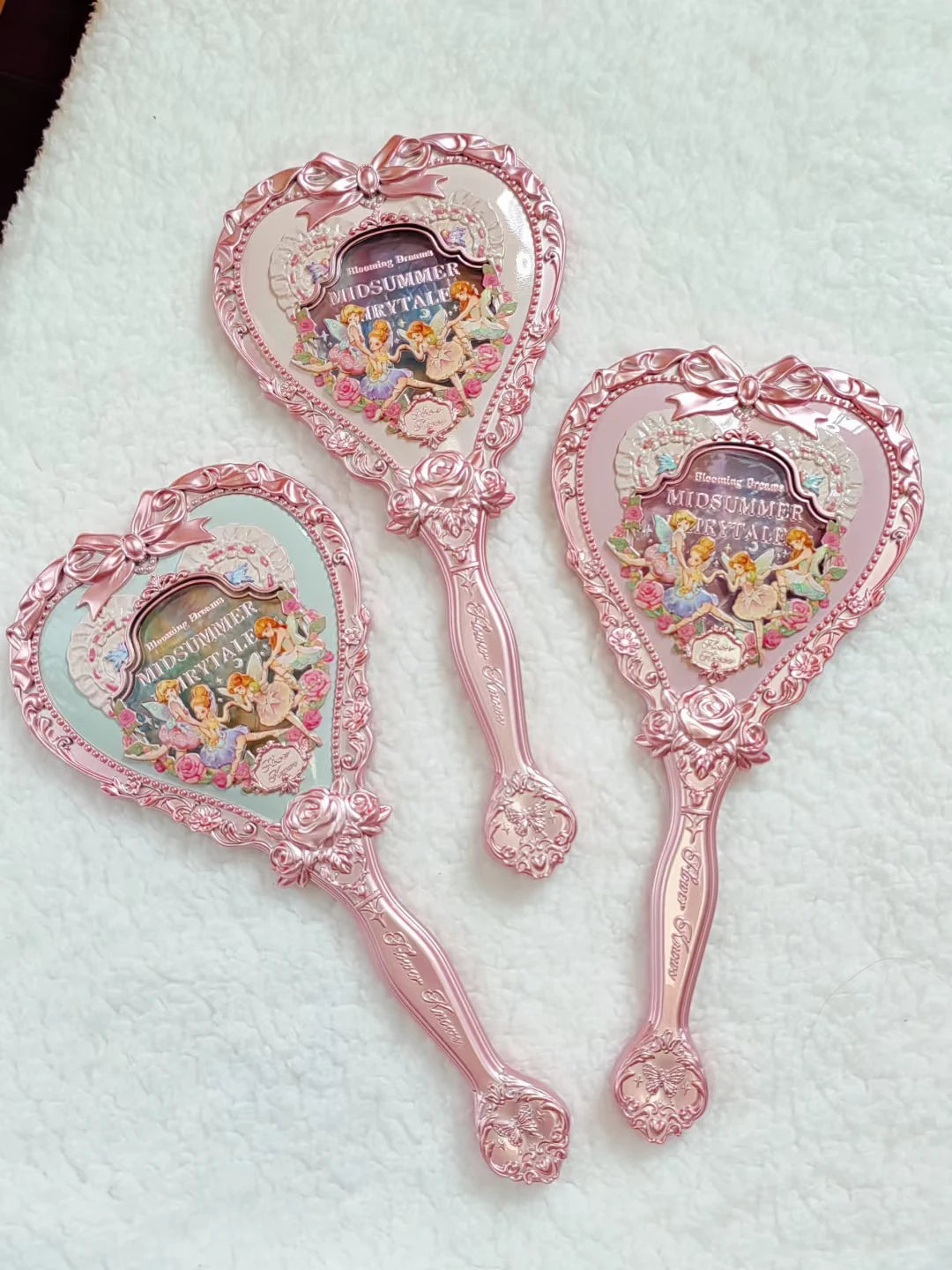 Flower Knows Handheld Mirror Moonlight Mermaid Design - Smarsty