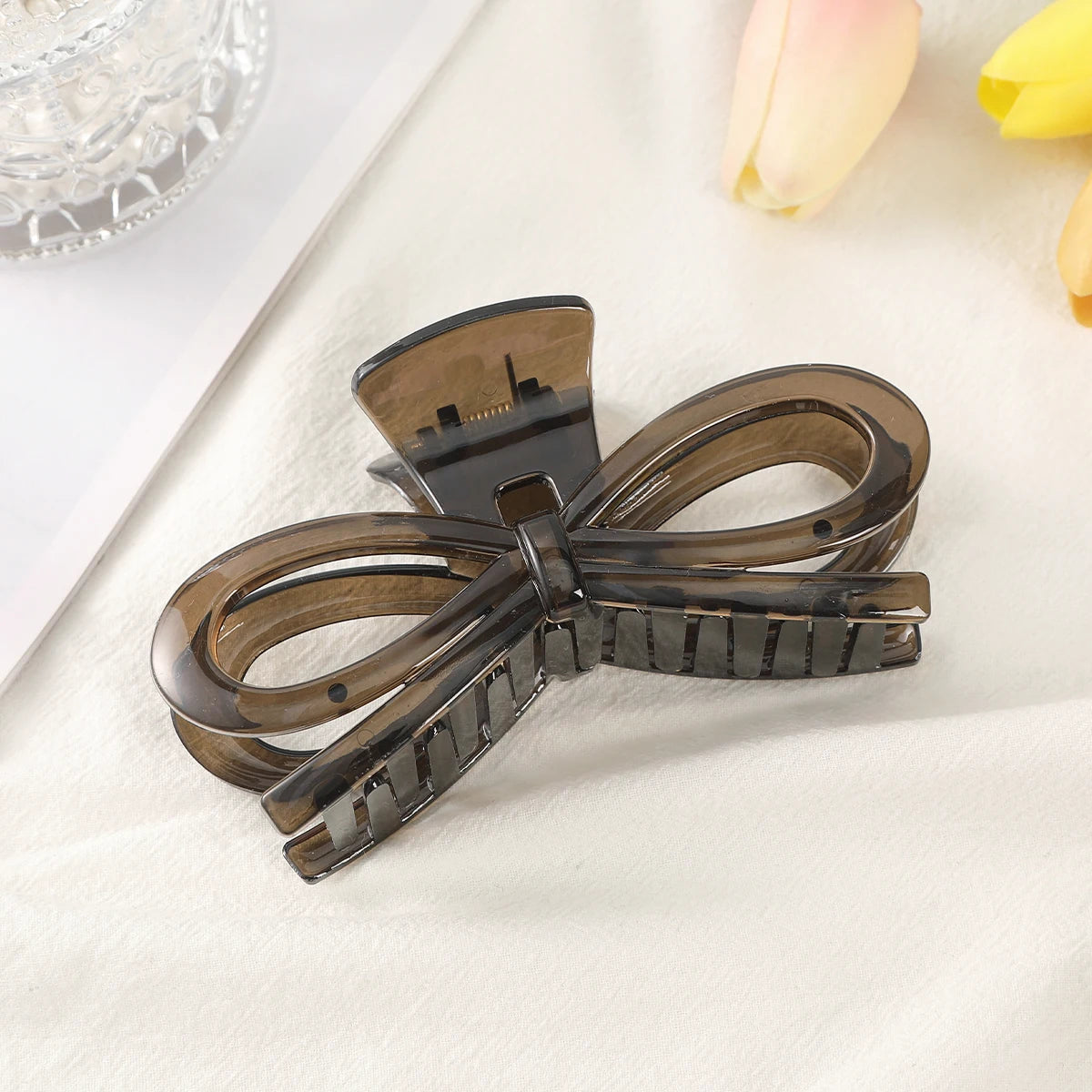 13cm Large Hair Clip For Thick Hair Strong Hold Transparent - Smarsty