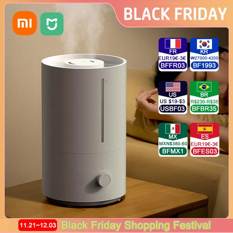 Xiaomi Mijia Humidifier 2 Large Capacity Quiet Operation - Smarsty