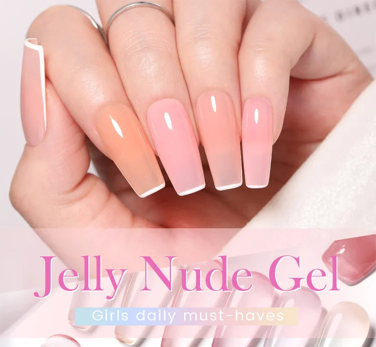 Born Pretty 10ml Translucent Jelly Gel Polish - Smarsty