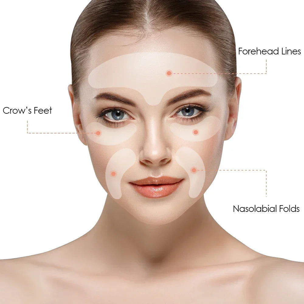 Reusable Anti Wrinkle Silicone Patches for Youthful Skin - Smarsty