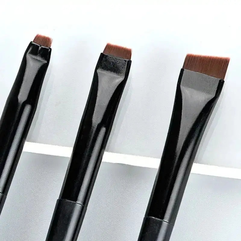 Eyeliner and Eyebrow Brushes Set for Precision Makeup Application - Smarsty