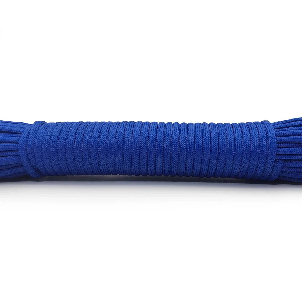 New Color Dia 4 MM 31 Meters 9 stand Cores Paracord Parachute Cord Lanyard Tent Rope For Hiking Camping Clothesline DIY Bracelet by Smarsty