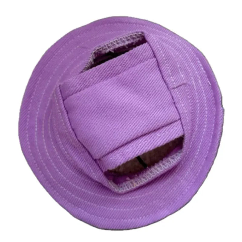 Cute Cat Dog Sun Hat with Ear Hole for Outdoor Fun - Smarsty