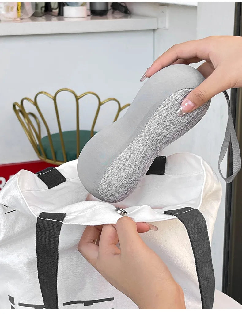 Mini Neck Pillow Portable U Shaped Travel Comfort - Smarsty