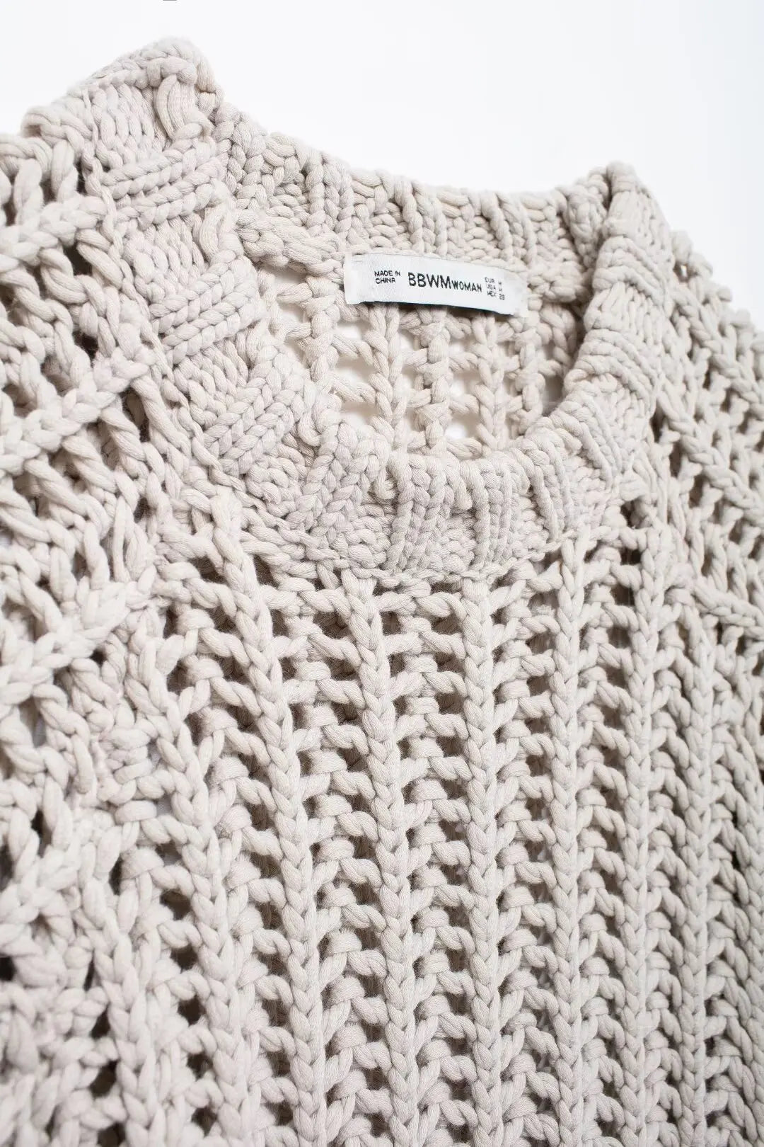 Hollow Out Knit Pullover Women Casual Round Neck Lace Up Bow Sweater Female Autumn Short Sleeves Solid Knitwears Lady - Smarsty